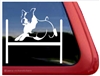 Custom Boxer Agility Dog Decal Sticker Car Auto Window iPad