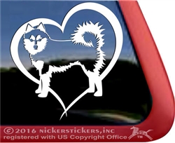 Alaskan Klee Kai Window Decal