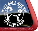 Alaskan Klee Kai Window Decal