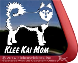 Alaskan Klee Kai Window Decal