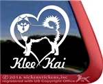 Alaskan Klee Kai Window Decal