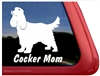 Cocker Spaniel Window Decal