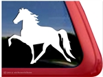 Racking Horse Vinyl Decal