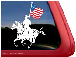 Appaloosa Drill Team Window Decal