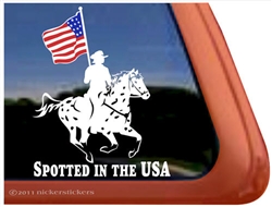 Appaloosa Drill Team Window Decal