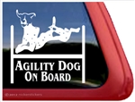 German Shorthaired Pointer Agility Window Decal