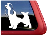 Parti Cocker Spaniel Window Decal