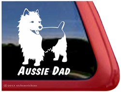 Australian Terrier Window Decal