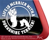 Yorkie Window Decal