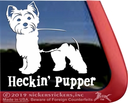 Yorkie Window Decal