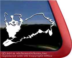 Custom Australian Shepherd Dog Car Truck RV Window Decal Sticker
