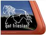 Friesian Window Decal