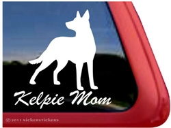 Australian Kelpie Window Decal