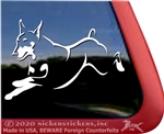 Doberman Window Decal