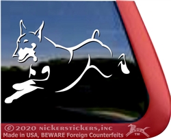 Doberman Window Decal