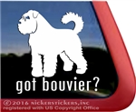 Bouvier des Flandres Window Decal