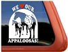 Appaloosa Mare & Foal Window Decal