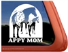 Appaloosa Mare & Foal Window Decal