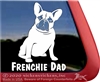 French Bulldog Window Decal