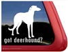 Scottish Deerhound Window Decal