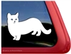 Custom Munchkin Cat Car Truck RV Window Decal Sticker