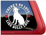 Pit Bull Terrier Window Decal