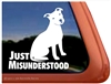 Pit Bull Terrier Window Decal