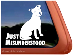 Pit Bull Terrier Window Decal