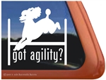 Got Agility? Poodle Dog Car Truck RV iPad Window Decal Sticker