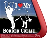 Border Collie Car Truck RV Window Decal Sticker