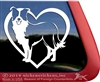 Custom Border Collie Dog Window Decal