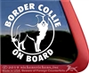 Border Collie Car Truck RV Window Decal Sticker