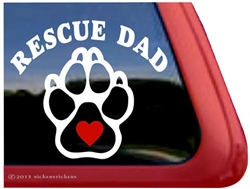 Paw Print Window Decal