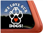 Paw Print Window Decal