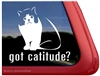 Exotic Shorthair Cat Window Decal