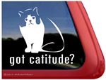 Exotic Shorthair Cat Window Decal