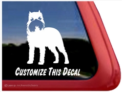 Brussels Griffon Window Decal