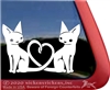 Custom Love Kitty Window Decal