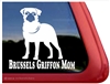 Brussels Griffon Window Decal