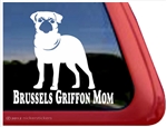 Brussels Griffon Window Decal