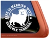 Norfolk Terrier Window Decal