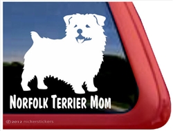 Norfolk Terrier Window Decal