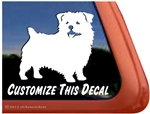 Custom Norfolk Terrier Dog Car Truck RV Yeti Laptop iPad Window Decal