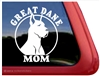 Great Dane Window Decal