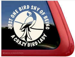 Macaw Window Decal