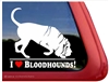 Bloodhound Window Decal