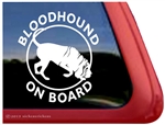 Bloodhound Window Decal