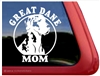 Great Dane Window Decal