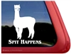 Huacaya Alpaca Car Truck RV Window Decal Sticker