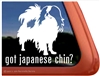 Japanese Chin Window Decal